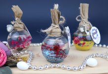 Süslemeli Yuvarlak Kandil