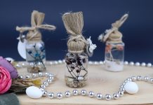 Hediyelik Küçük Şişe Kandil